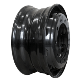 9.00-22.5 ATHLETE WHEEL 10 STUD BLACK GLOSS FINISH *DEMOUNT