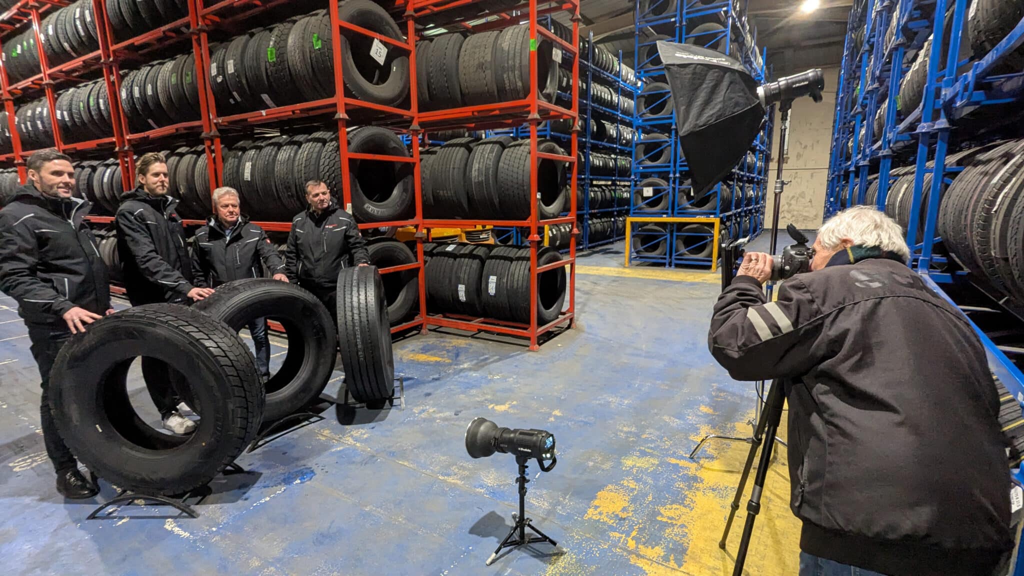 Behind the scenes - International Photoshoot